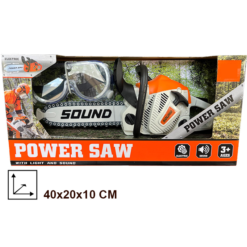 Toy Chainsaw with Goggles Chil - Gardening Tools For Toddlers 评论和价格