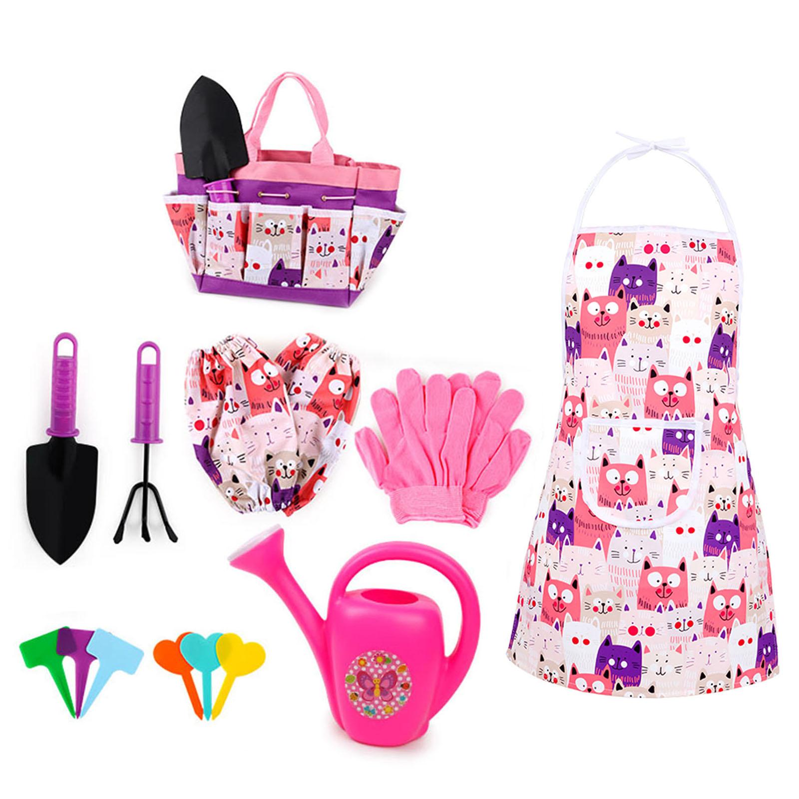 Kids Garden Tool Set with Tote - Gardening Tools For Toddlers 评论和价格