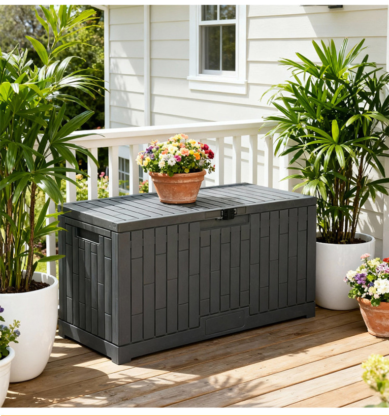 Outdoor Storage Box, Waterproo - Gardening Tools Organizer 评论和价格
