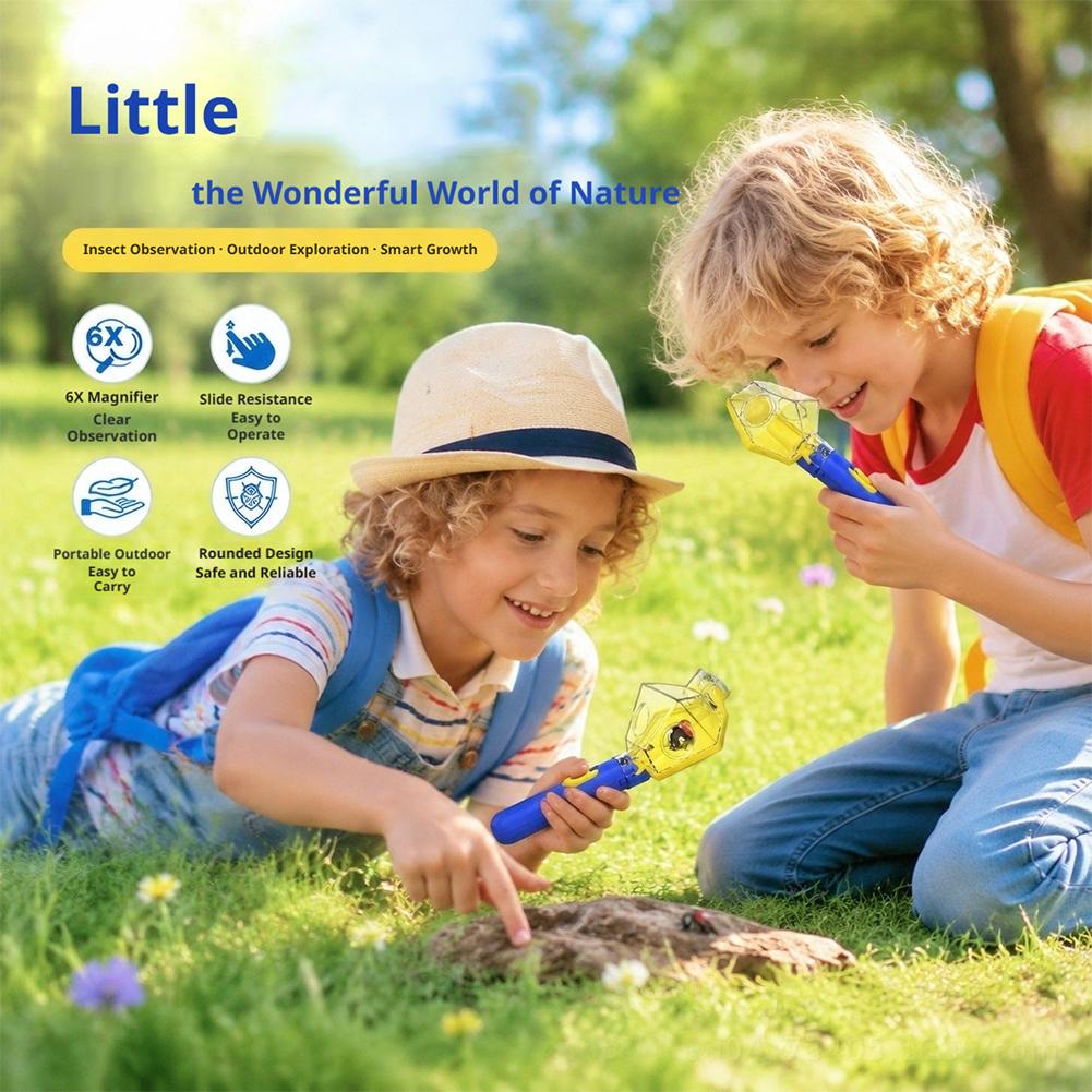 Handheld Insect Catcher Viewer - Gardening Tools For Toddlers 评论和价格