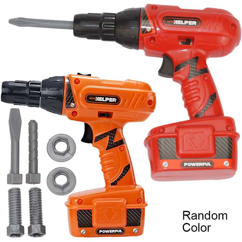 Tools Toys Electric Drill BO S - Gardening Tools For Toddlers 评论和价格