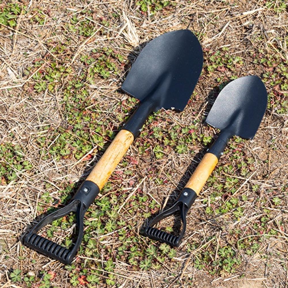 Natural Wood Handle Anti-Corro - Gardening Tools Spade 评论和价格