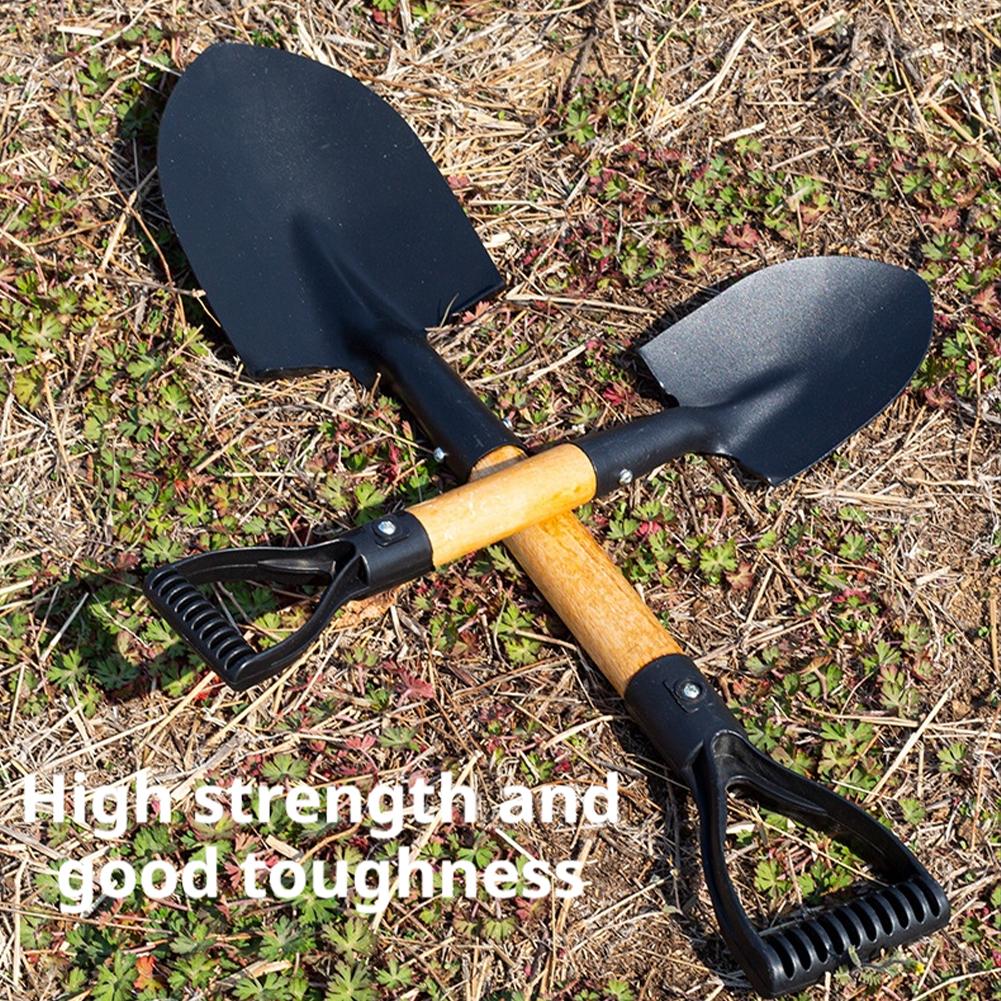 Natural Wood Handle Anti-Corro - Gardening Tools Spade 评论和价格