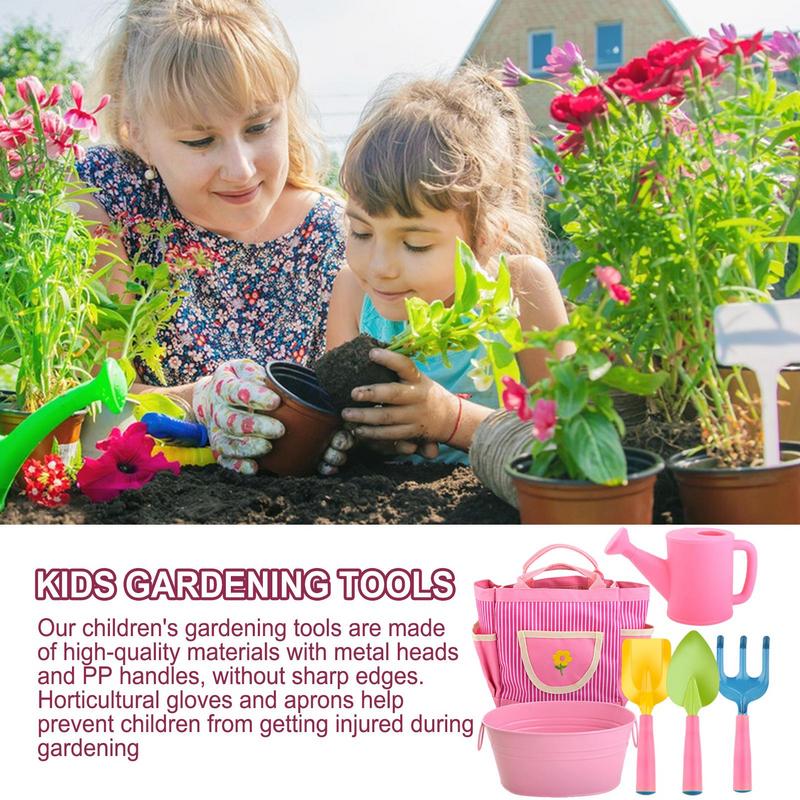 Kids Gardening Tool Set 6X Bac - Gardening Tools For Toddlers 评论和价格