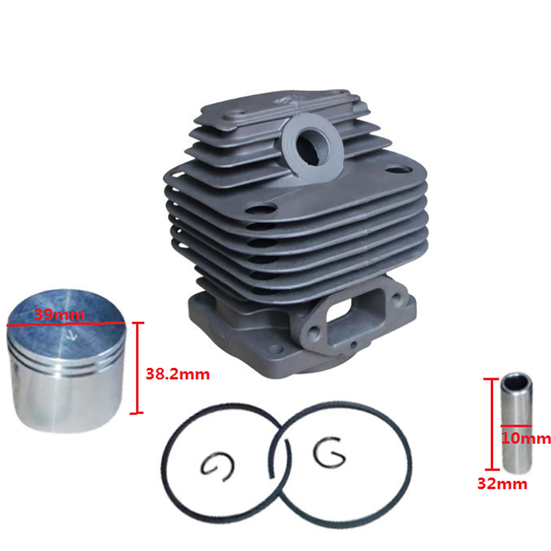 39mm CYLINDER PISTON KIT FIT F - Gardening Tools Shop 评论和价格