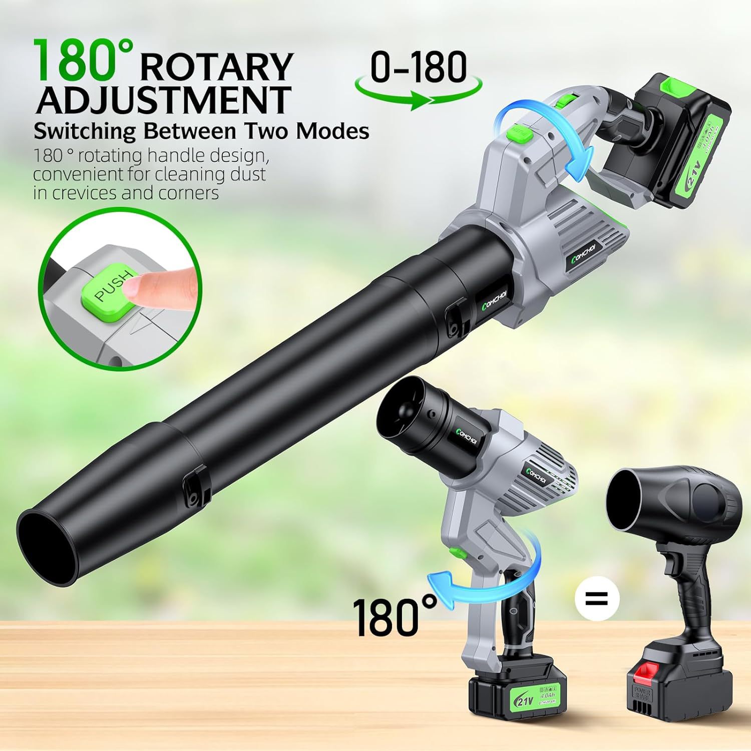Cordless Electric Leaf Blower  - Gardening Yard Tools 评论和价格