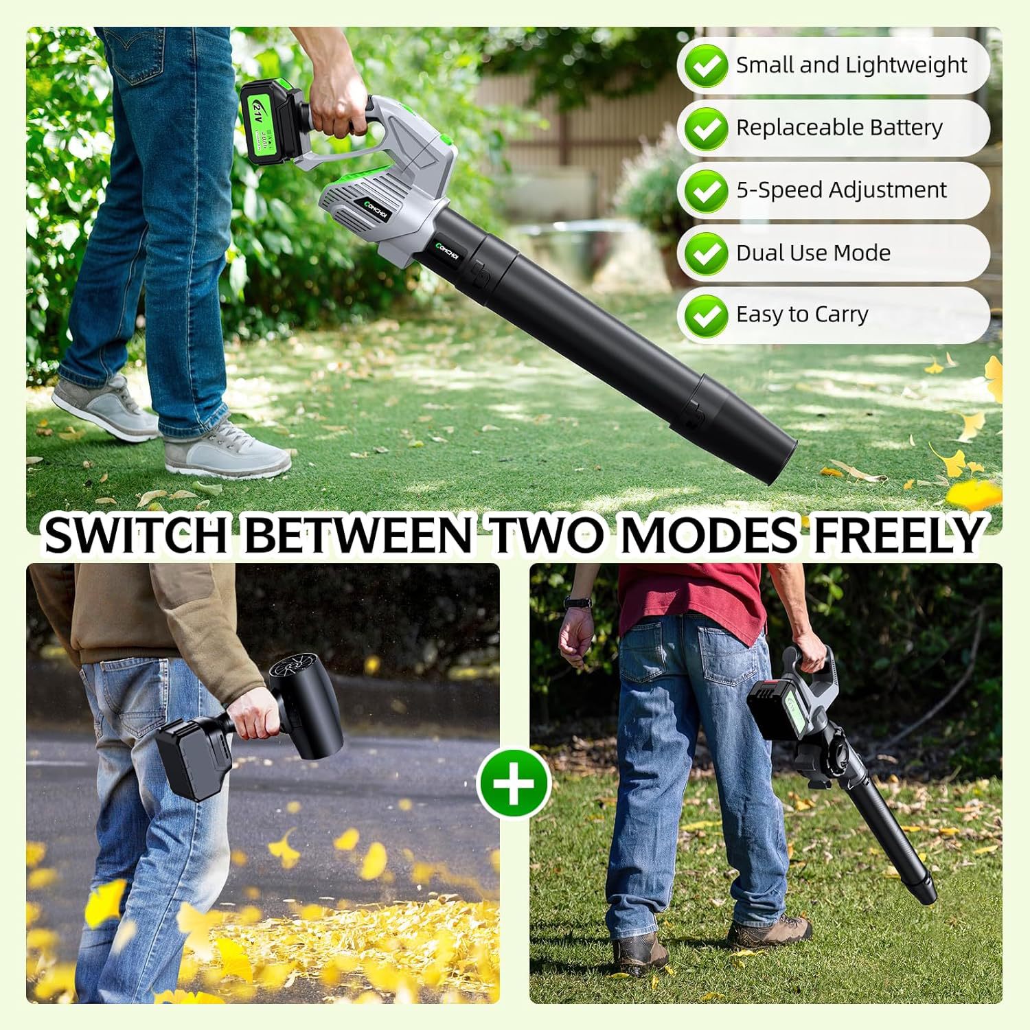 Cordless Electric Leaf Blower  - Gardening Yard Tools 评论和价格