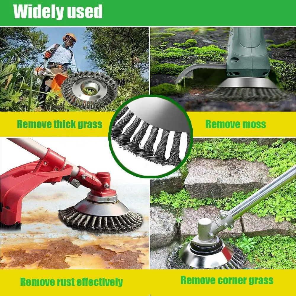 4/6/10inch Steel Wire Brush Tr - Gardening Tools Shop 评论和价格