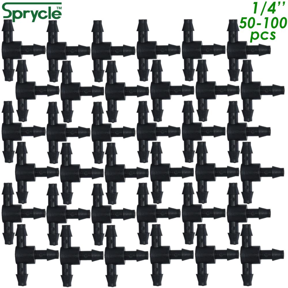 SPRYCLE 20-100PCS Barbed Tee 3 - Gardening Tools For Beginners 评论和价格