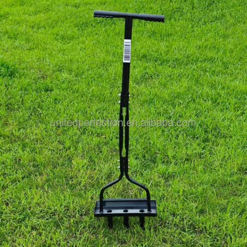 Manual Lawn Aerator Manual Cor - Gardening Yard Tools 评论和价格