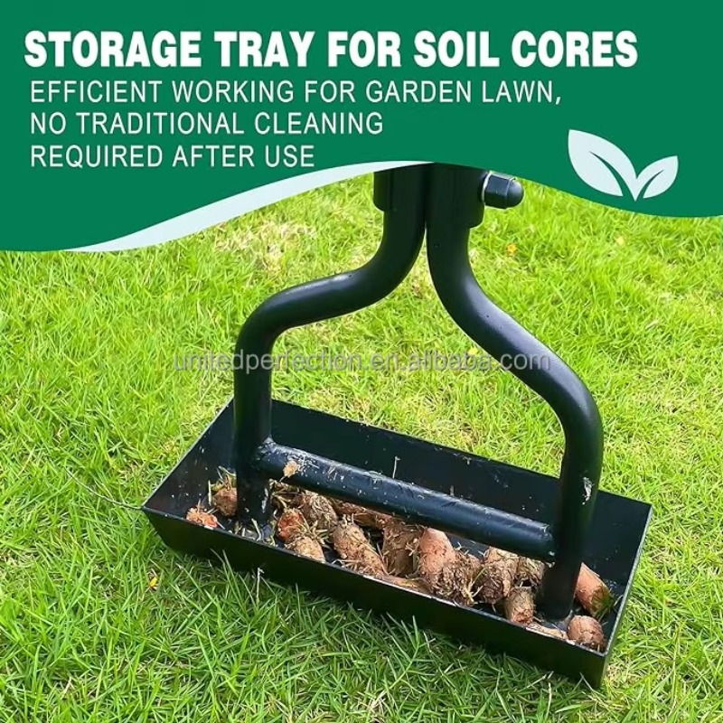Manual Lawn Aerator Manual Cor - Gardening Yard Tools 评论和价格