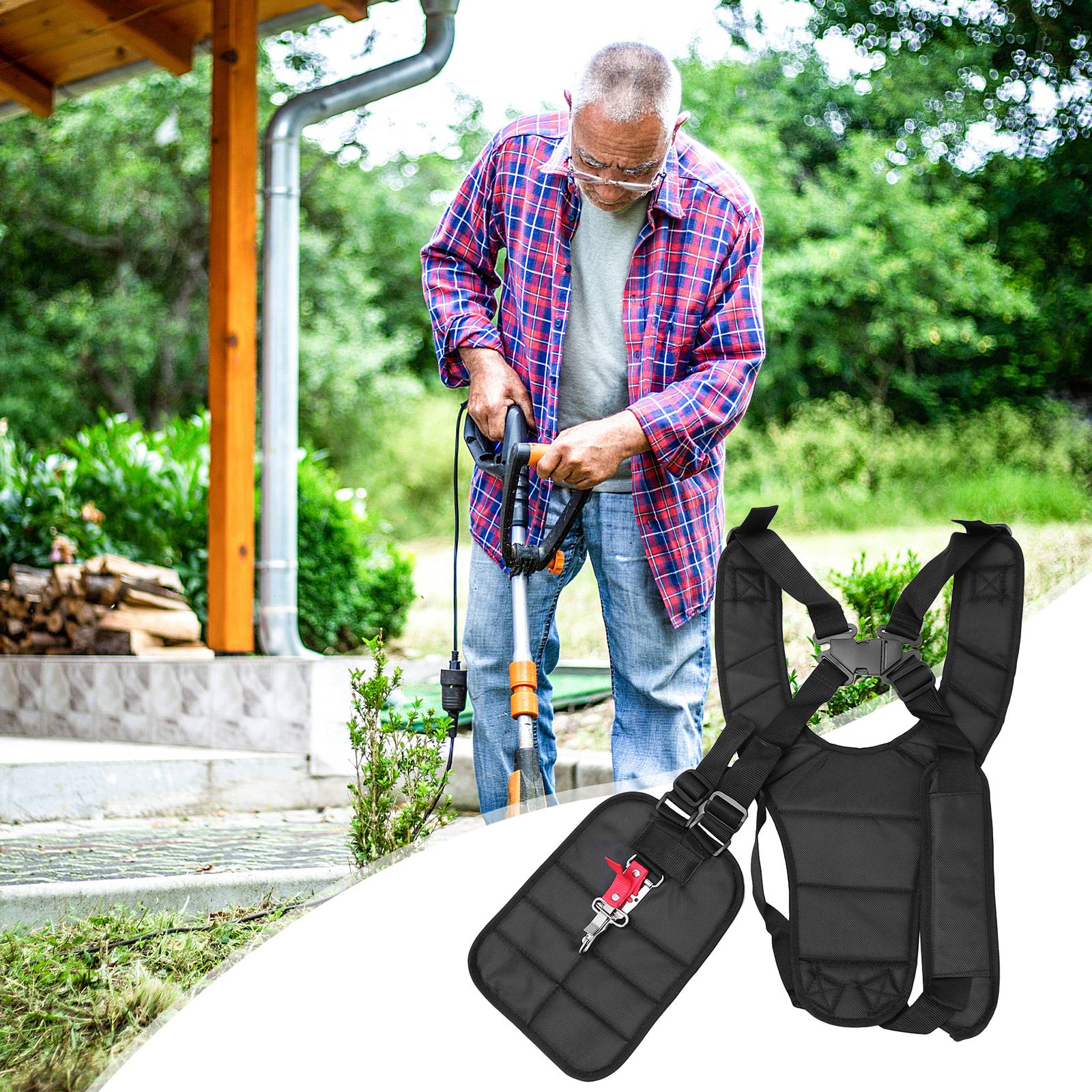Grass Trimmer Shoulder Strap D - Essential Gardening Tools 评论和价格
