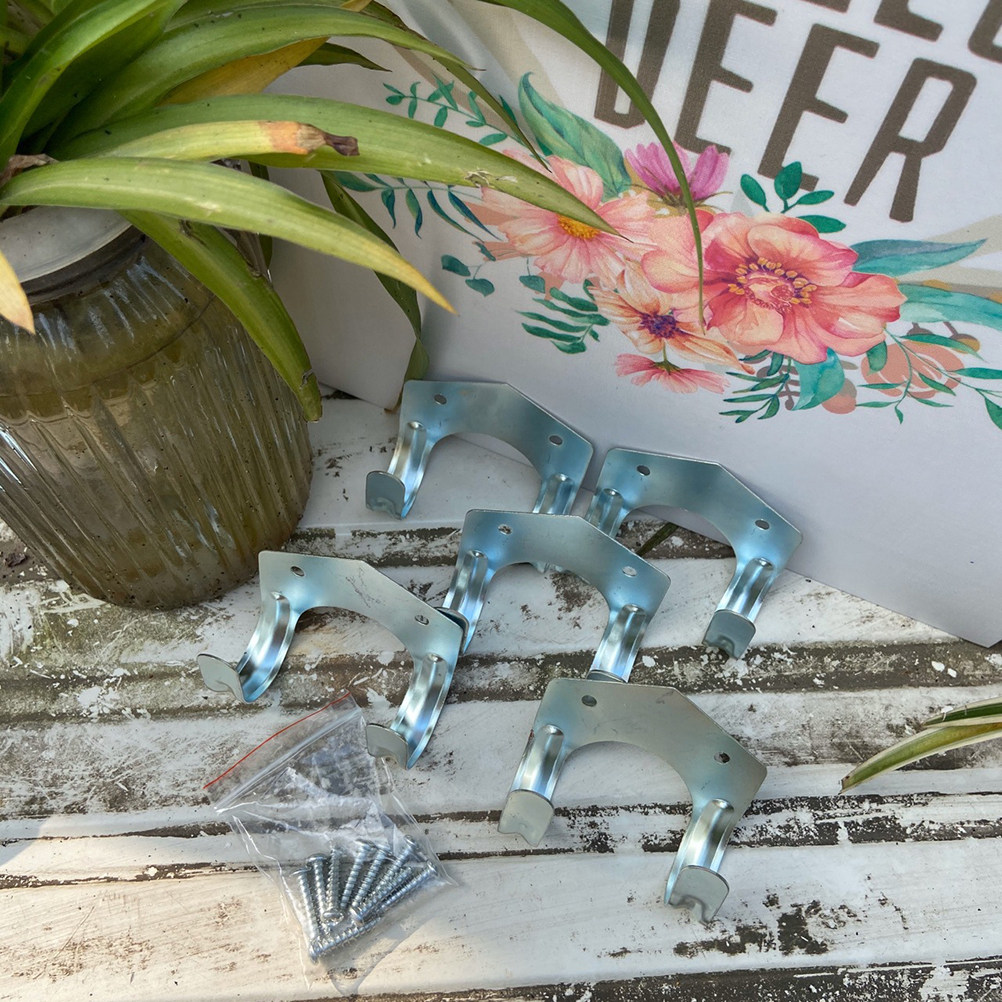10Pcs Flower Garden Tool Hooks - Gardening Tools Organizer 评论和价格