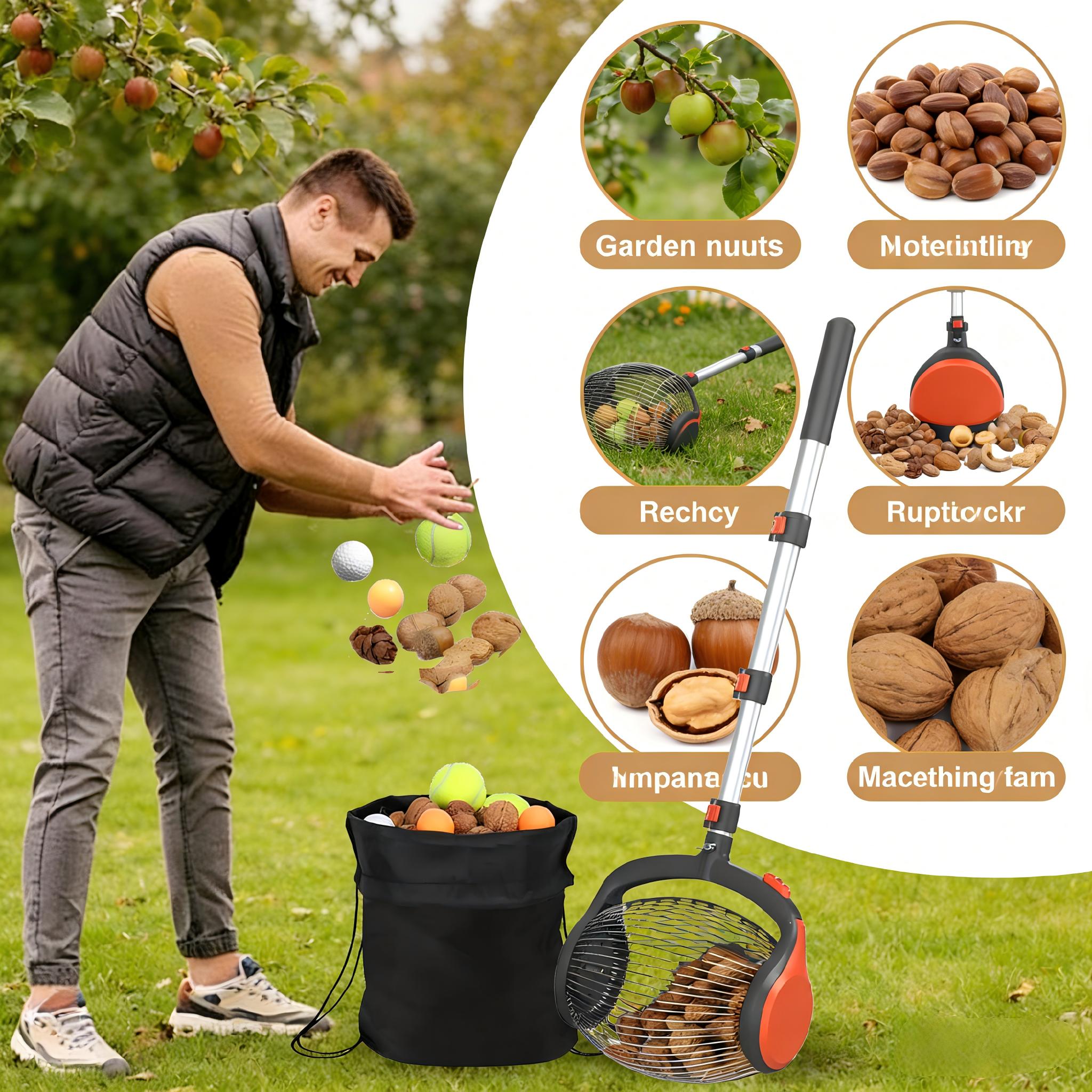 Nut Gatherer 26.37 To 56.3 in  - Gardening Yard Tools 评论和价格
