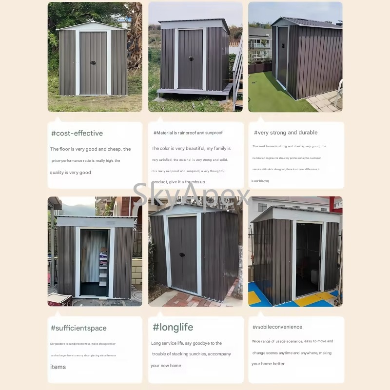 Outdoor Plastic Storage Shed U - Gardening Tools Lowes 评论和价格