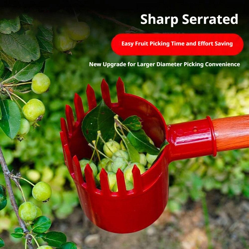 Fruit Picker Tool Portable Bas - Gardening Yard Tools 评论和价格