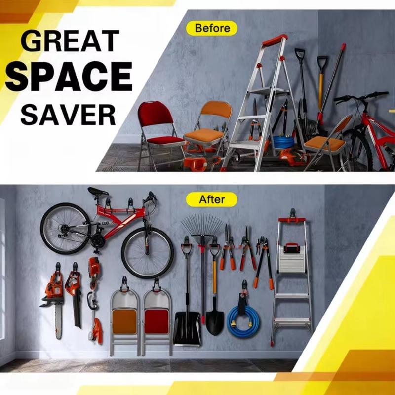 N$ Heavy Duty Wall Mount Iron  - Gardening Tools Organizer 评论和价格