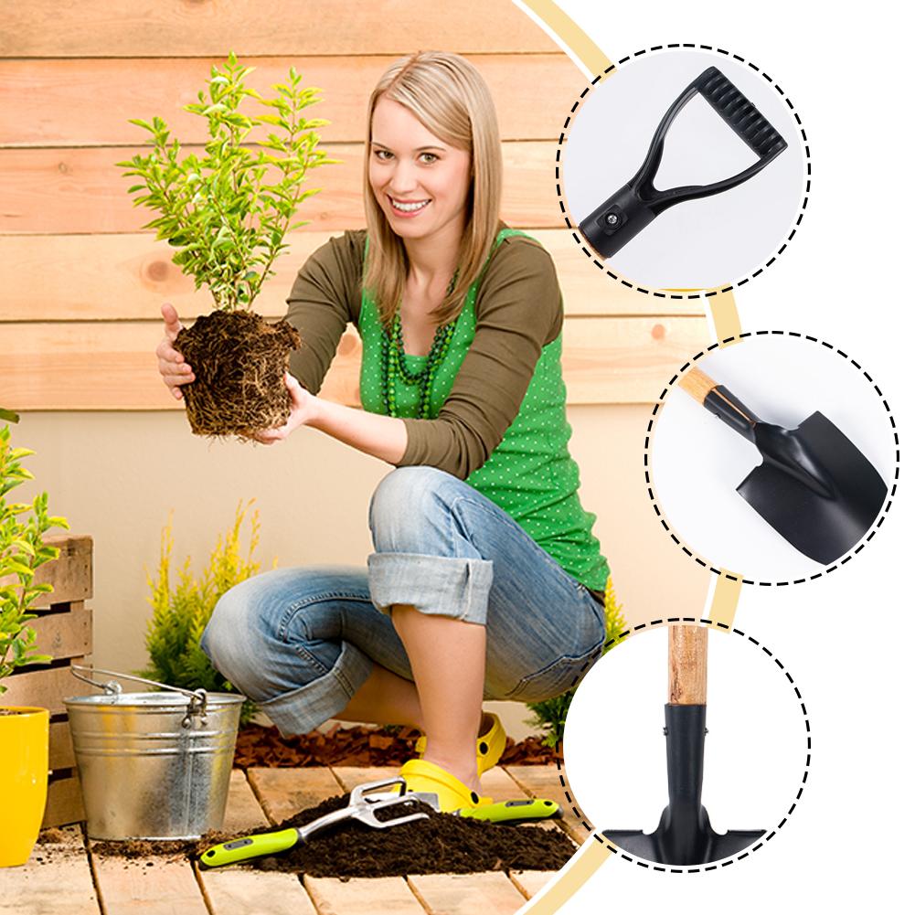 36cm Garden Shovel WIth Wooden - Gardening Tools For Toddlers 评论和价格