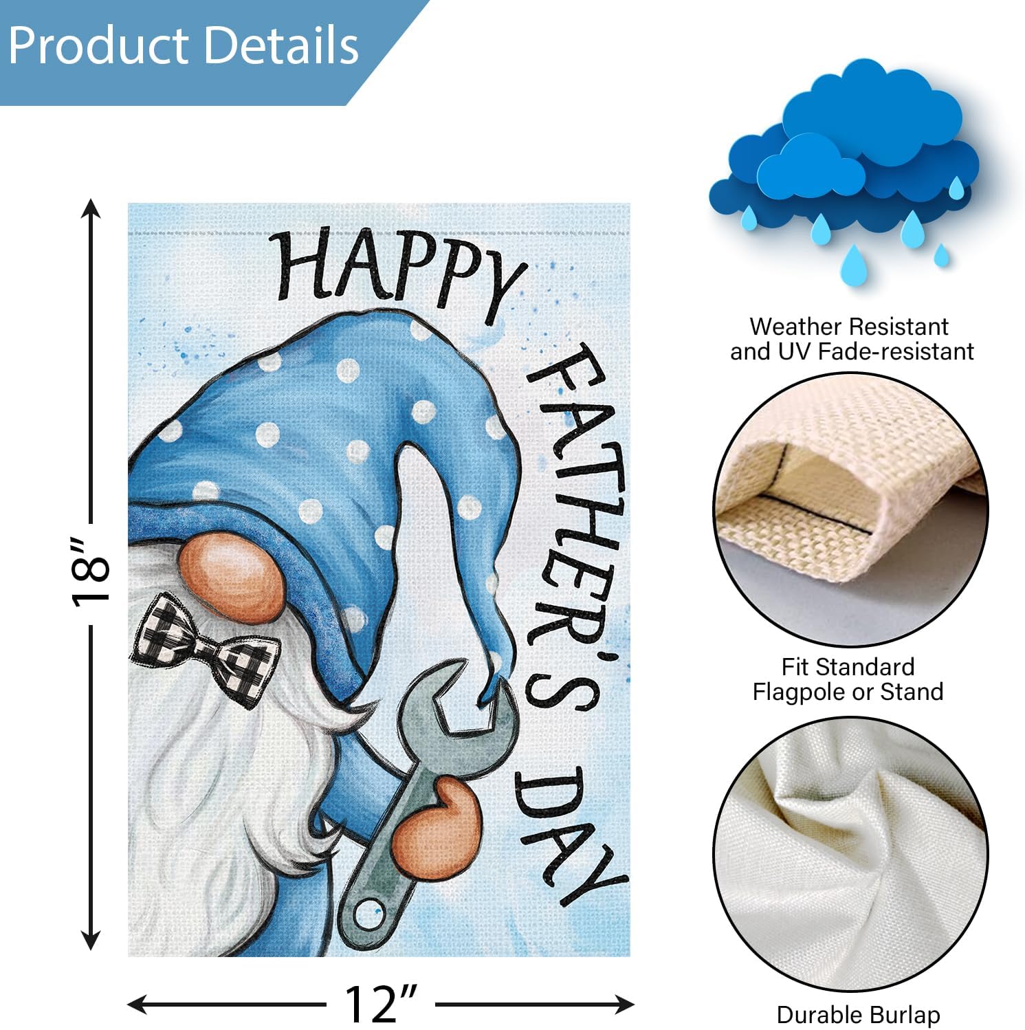 Louise Maelys Happy Father's D - Gardening Yard Tools 评论和价格