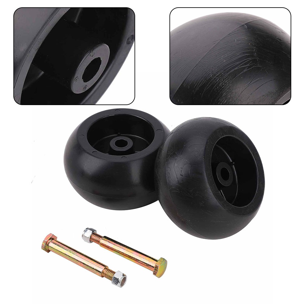 2PCS 5inches Deck Wheels&Axle  - Gardening Tools Shop 评论和价格