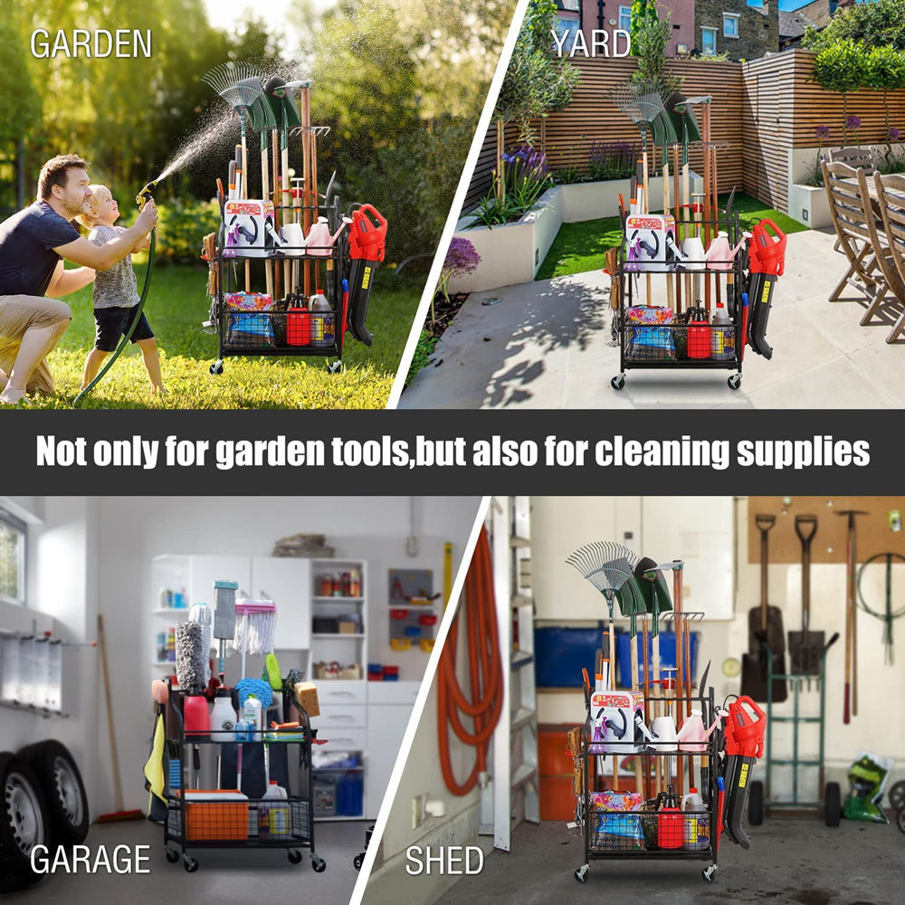 Garden Tool Organizer Yard Too - Gardening Yard Tools 评论和价格