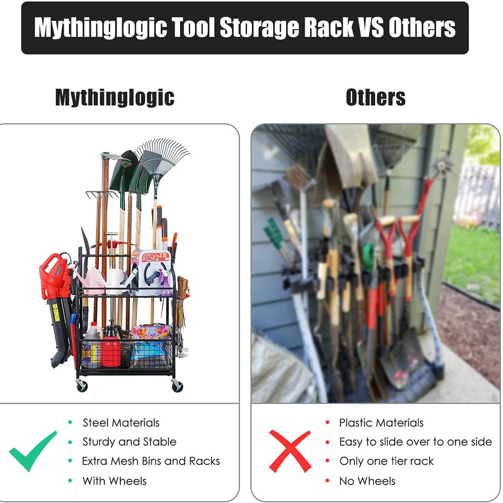 Garden Tool Organizer Yard Too - Gardening Yard Tools 评论和价格