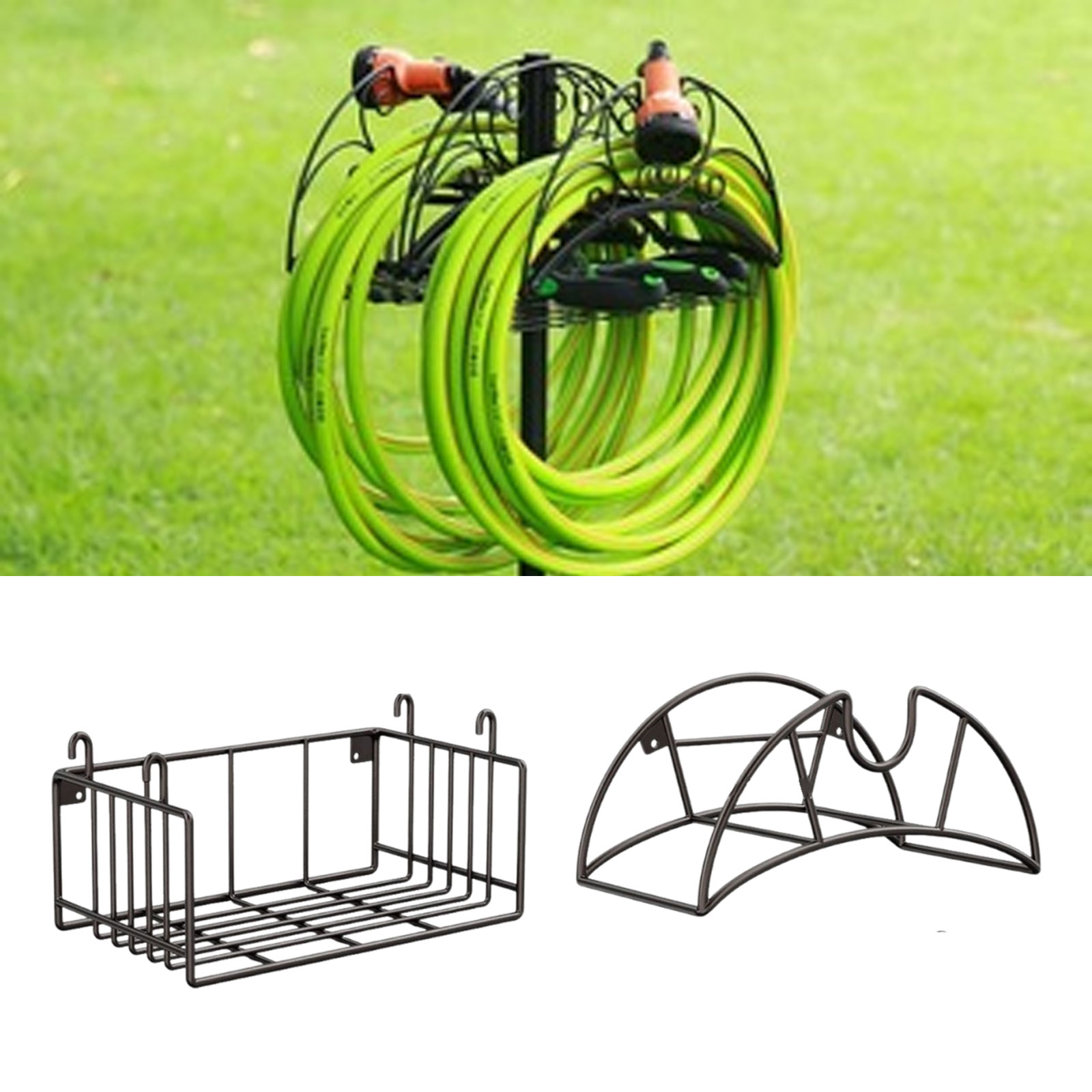 Wall Mount Garden Hose Holder  - Gardening Yard Tools 评论和价格