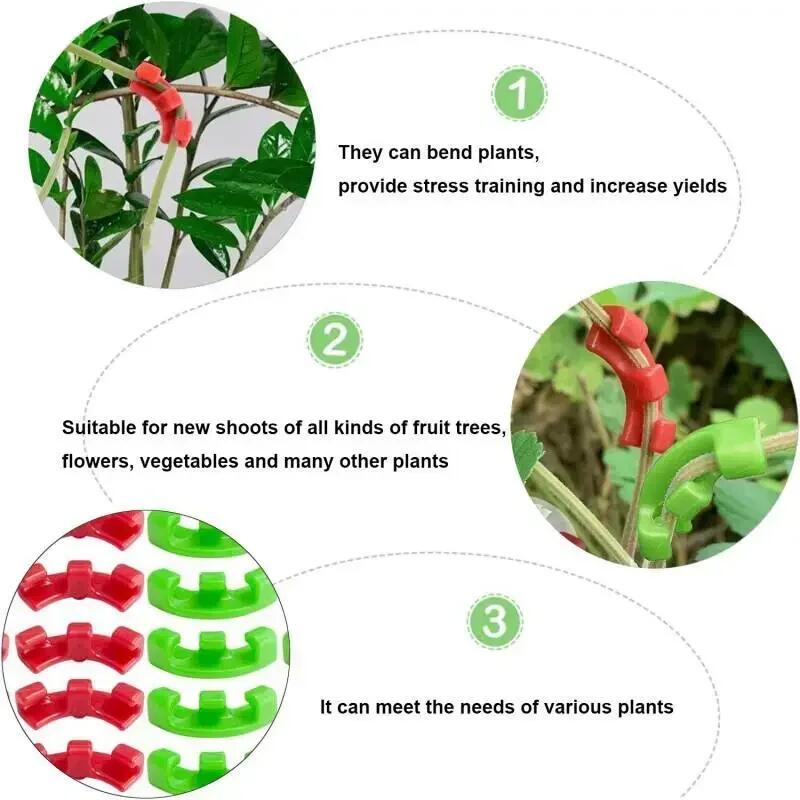 10-200PCS 90 Degree Plant Bend - Gardening Tools Lowes 评论和价格